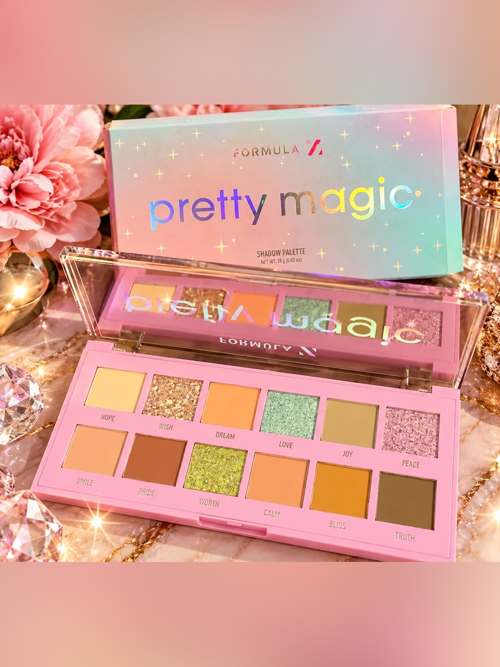 Formula Z Pretty Magic Eyeshadow Palette 🩵 🩷